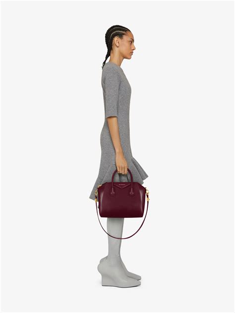 givenchy antigona medium oxblood